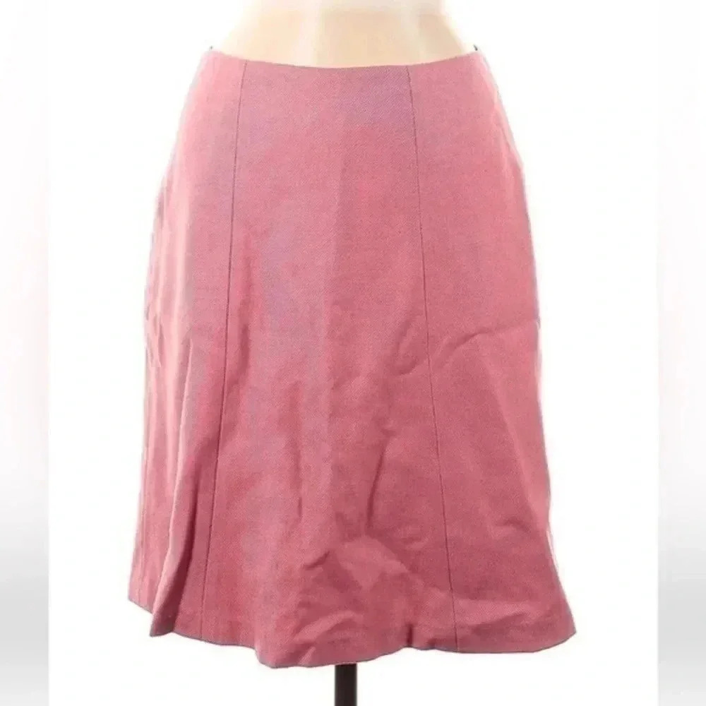 Brooks Brothers | Dusty Rose Pink A-Line Classic Mid Rise Skirt Size 6 Small S